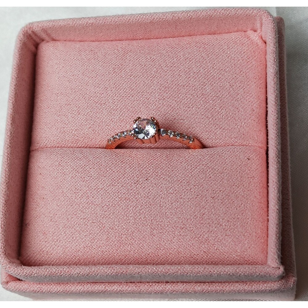 BLUSH & BAR TIANNA  RING 18K ROSE GOLD SIZE 6